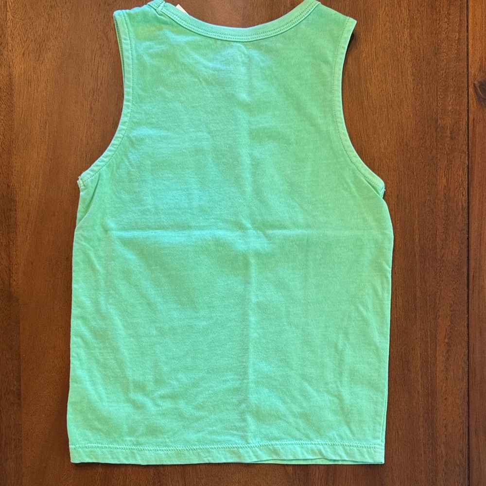 Mixed Kids Tees - Coral, Mint, Tan, Aqua Stripe & Light Blue - Picture 9 of 11